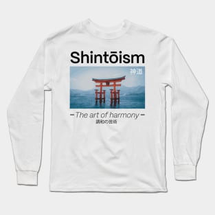 Shintoism Religion Design Long Sleeve T-Shirt